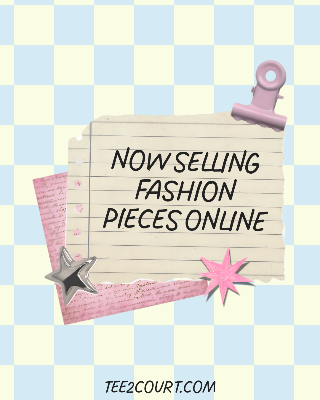 We are finally selling fashion pieces online!