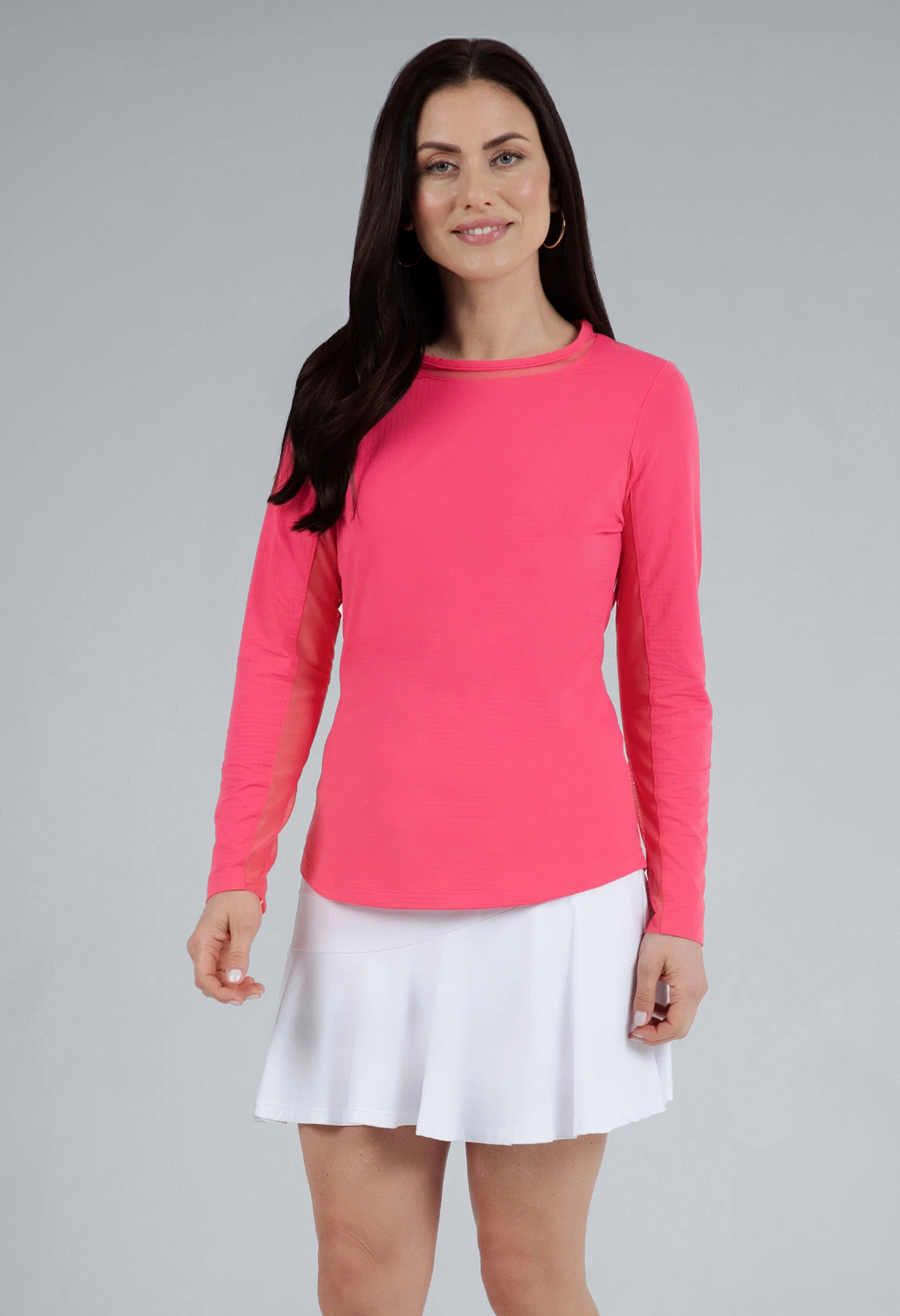 83000 IBKUL Long Sleeve Crew Top